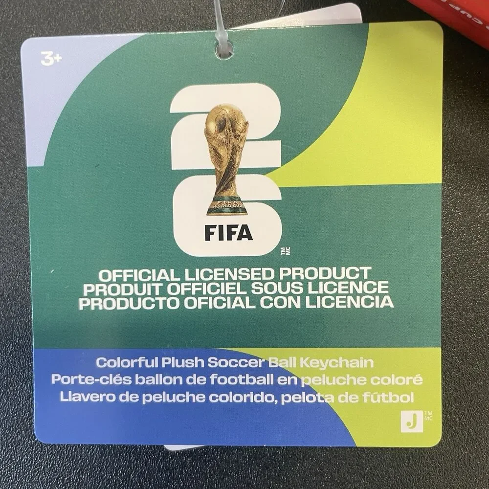2026 FIFA WORLD CUP SOCCER BALL PLUSH KEYCHAIN